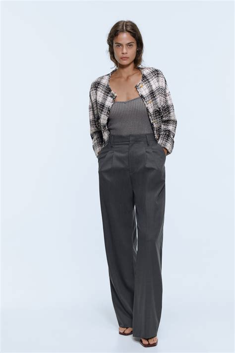 wide leg pants zara